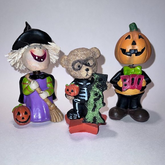 VIntage Halloween Festive Figurines - Picture 1 of 15